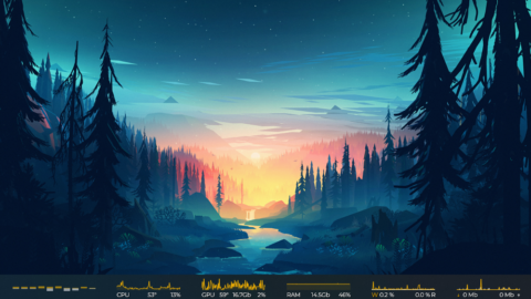 RainmeterTaskBarMonitor